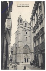 ak144487 Donostia-San Sebastian, Iglesio San Vicente