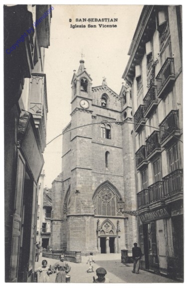 Donostia-San Sebastian, Iglesio San Vicente
