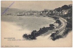 Donostia-San Sebastian, Vista desde la Real Casa de Campo