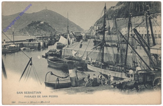 ak144494 Donostia-San Sebastian, Pasajes de San Pedro