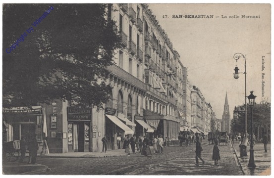 Donostia-San Sebastian, La calle hernani