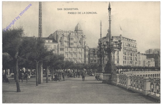 Donostia-San Sebastian, Paseo de la Concha