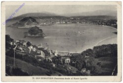 Donostia-San Sebastian, Panorama desde el Monte Igueldo