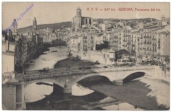 ak144517 Girona, Panorama del rio