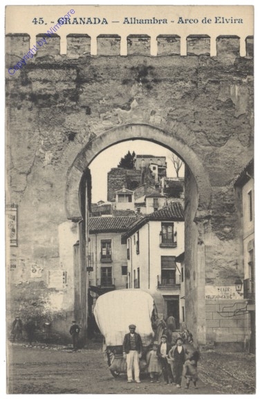 Granada, Alhambra, Arco de Elvira