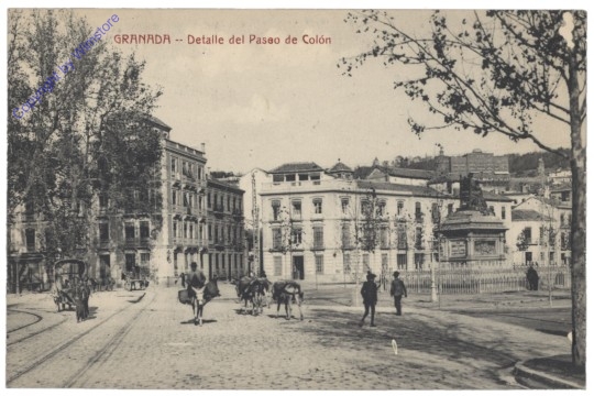 Granada, Detalle del Paseo de Colon