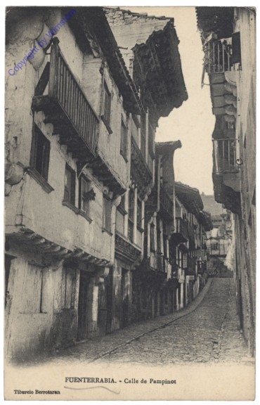 Hondarribia, Fuenterrabia, Calle de Pampinot