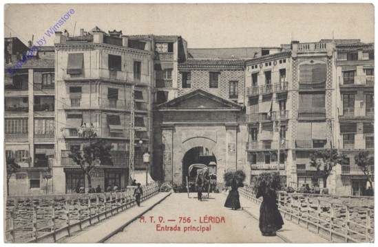 Lleida, Lerida, Entrada principal