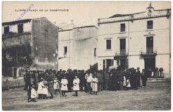 Llinas, Placa de la Constitucio