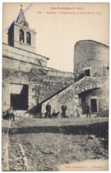 Llivia, Les Pyrenees, Campanario y Casa de la Vila