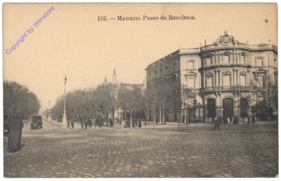 ak144567 Madrid, Paseo de Recoletos