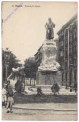ak144595 Madrid, Estatua de Goya