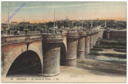 ak144598 Madrid, El puente de Toledo