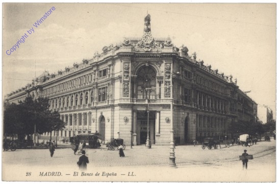 ak144603 Madrid, El Banco de Espana