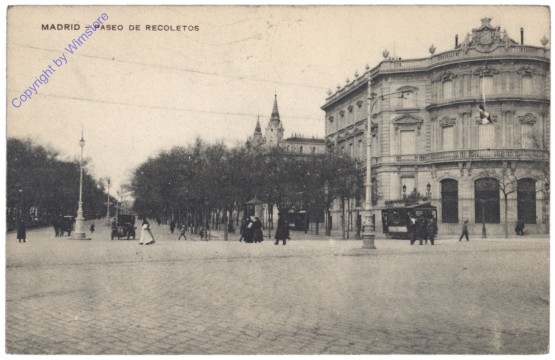 ak144631 Madrid, Paseo de Recoletos