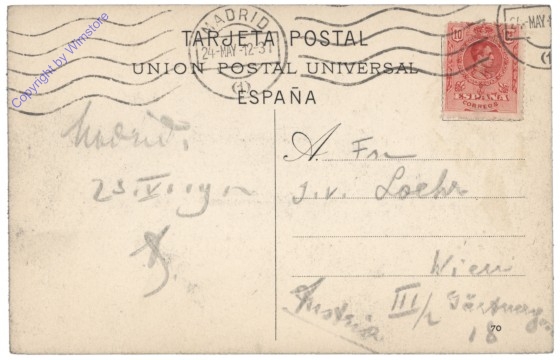 ak144631a Madrid, Paseo de Recoletos