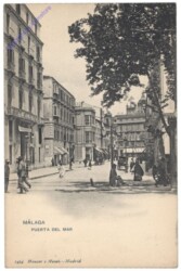 ak144661 Malaga, Puerta del Mar