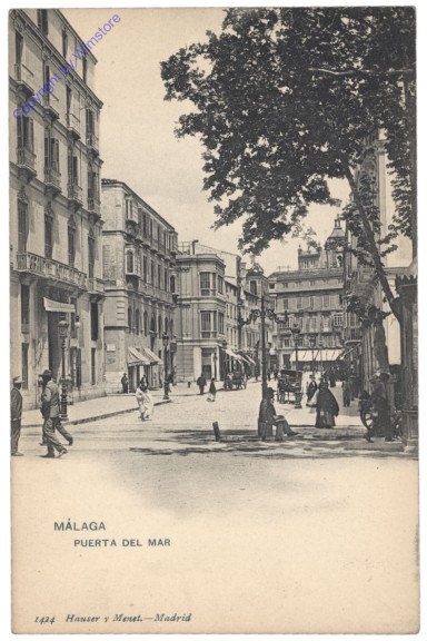 ak144661 Malaga, Puerta del Mar