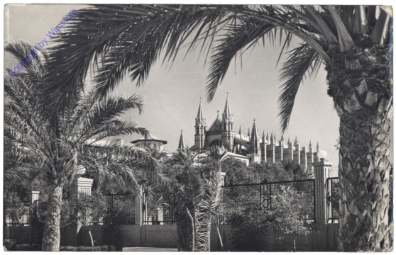ak144676 Mallorca, Palma, La Catedral desde Sagrera