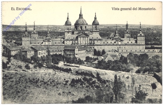 ak144685 Monasterio, El Escorial, Vista General