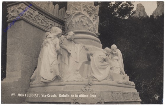ak144689 Montserrat, Via-Crucis
