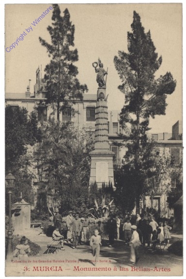 ak144691 Murcia, Monumento a las Bellas-Artes