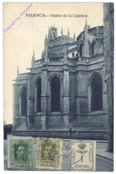 ak144707 Palencia, Abside de la Catedral