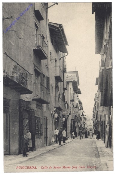 Puigcerda, Calle de Santa Maria