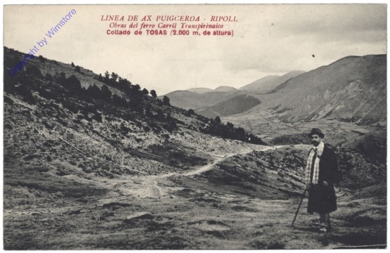 Ripoll, Linea de Ax Puigcerda-Ripoll
