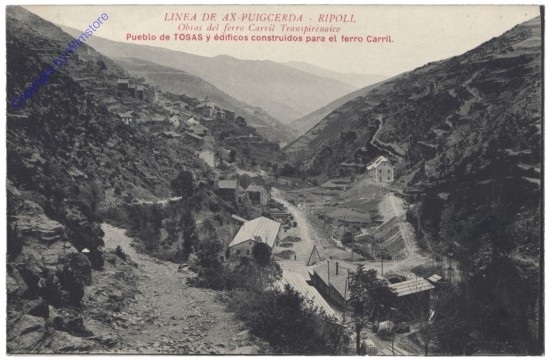 Ripoll, Linea de Ax Puigcerda-Ripoll