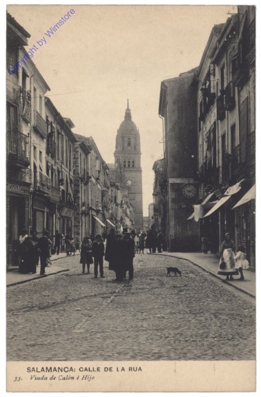 Salamanca, Calle de la Rua