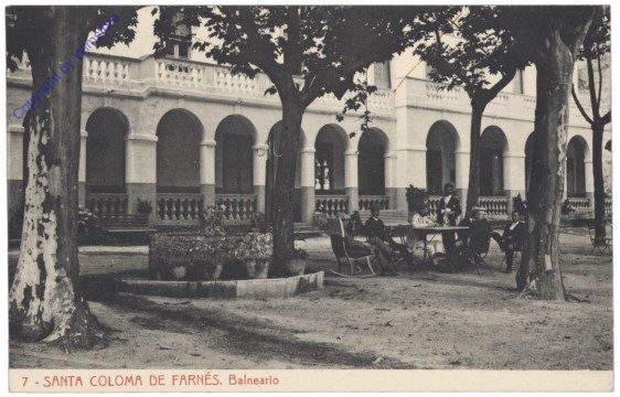 Santa Coloma de Farnes, Balneario