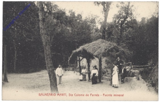 Santa Coloma de Farnes, Sta Coloma de Farnes, Fuente mineral