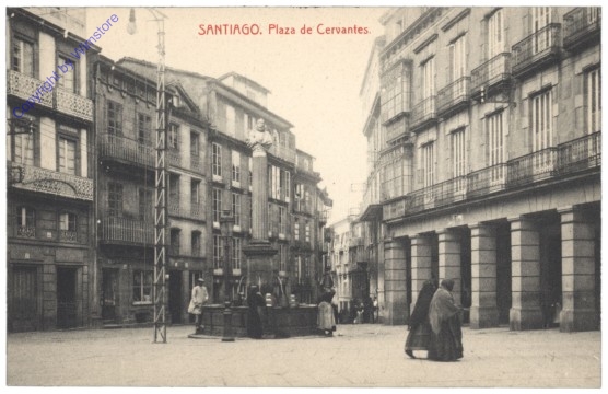 Santiago de Compostela, Plaza de Cervantes