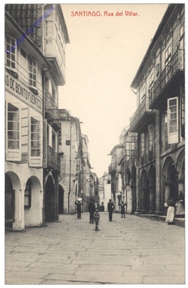 Santiago de Compostela, Rue del Villar
