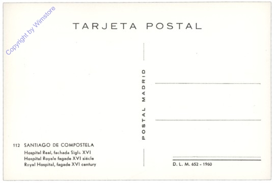 ak144749a Santiago de Compostela, Hospital Real