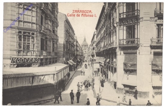 Saragossa (Zaragoza), Calle de Alfonso I