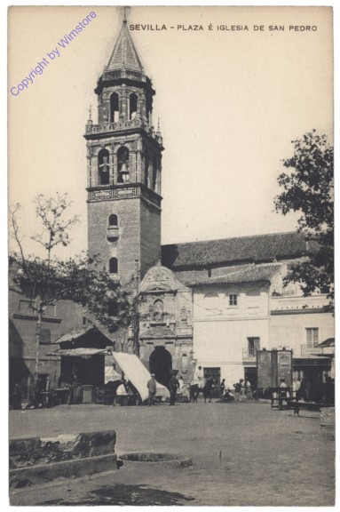 Sevilla, Plaza e Iglesia de San Pedro