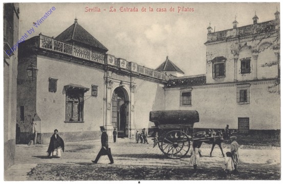 Sevilla, La Entrada de la casa de Pilatos