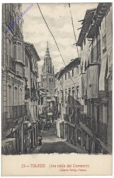 ak144792 Toledo, Una calle del Comercia