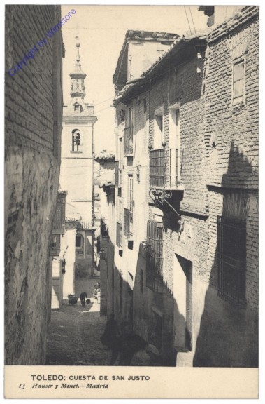Toledo, Cuesta de San Justo