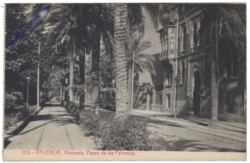 Valencia, Alameda, Paseo de las Palmeras
