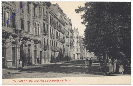 ak144808 Valencia, Gran Via del Marques del Turia
