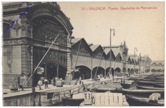 Valencia, Puerto, Depositos de Mercancias