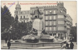 Valencia, Monumento al Marques del Campo en el Parque Castelar