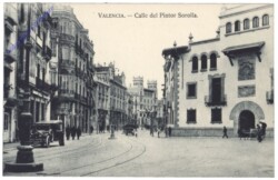ak144831 Valencia, Calle del Pintor Sorolla