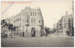 Valencia, Calles de Sorny y Colon