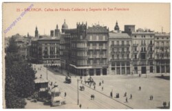 Valencia, Calles de Alfredo Calderon y Sagrario de San Francisco