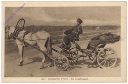 Allgemein, Russische Typen - Ein Kutschwagen