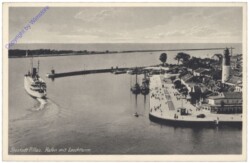 Baltijsk, Hafen mit Leuchtturm